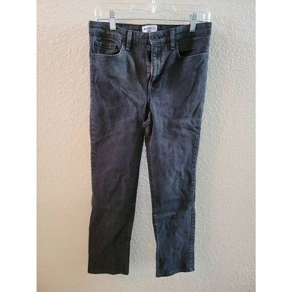 WilliamRast Women's Black Sculpted Hi-Rise Skinny Ankle Denim Jeans Size 29 - Picture 1 of 3
